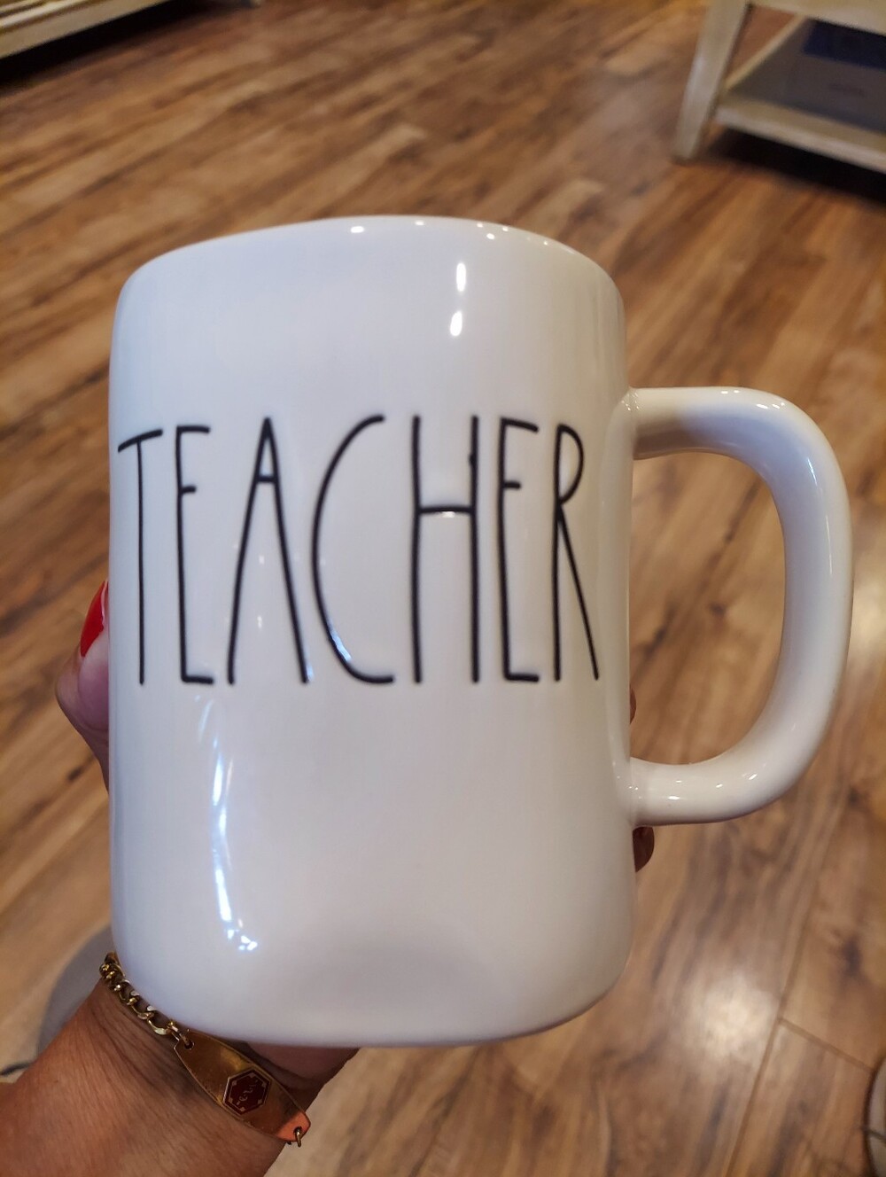 Rae Dunn Artisan Mug Teacher Appreciation  Coffee Cup Tea Teach School  16oz